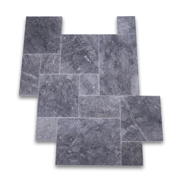 MARBLE SILVER TAHOE TUMBLED PAVER